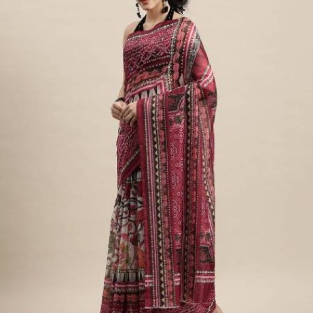 Wholesale printed sarees