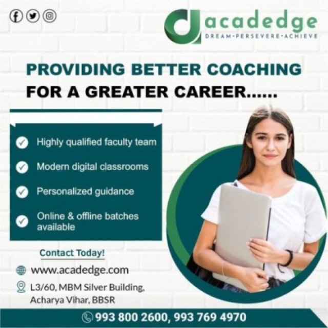 Acadedge -Best IIT JEE Coaching Centers in Bhubaneswar
