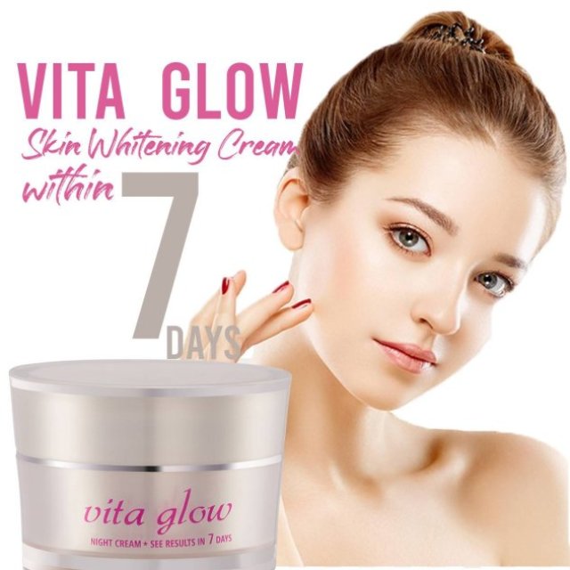 Vita Glow Night Cream for Skin Whitening with In 7 Days