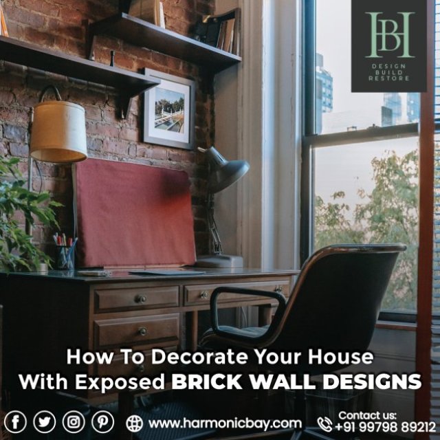 Is exposed brick wall a good idea for outdoors? Harmonic Bay