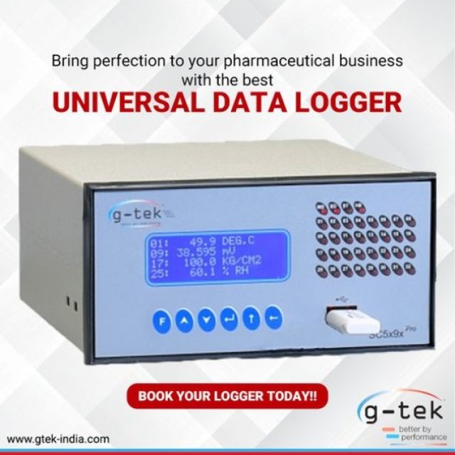 Universal Input Data Logger Manufacturer from Vadodara - G-tek