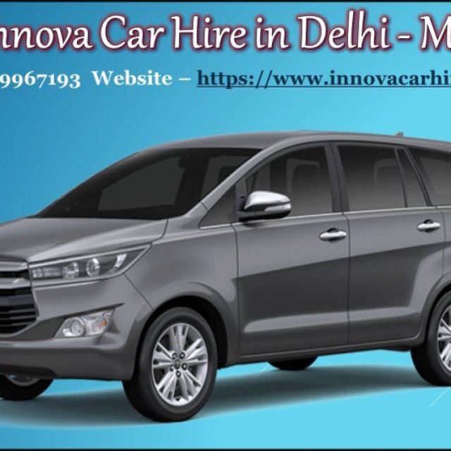 Innova Car Hire per km in Delhi