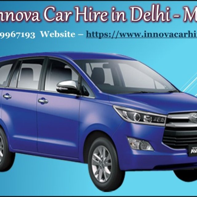 Innova Car Hire per km in Delhi