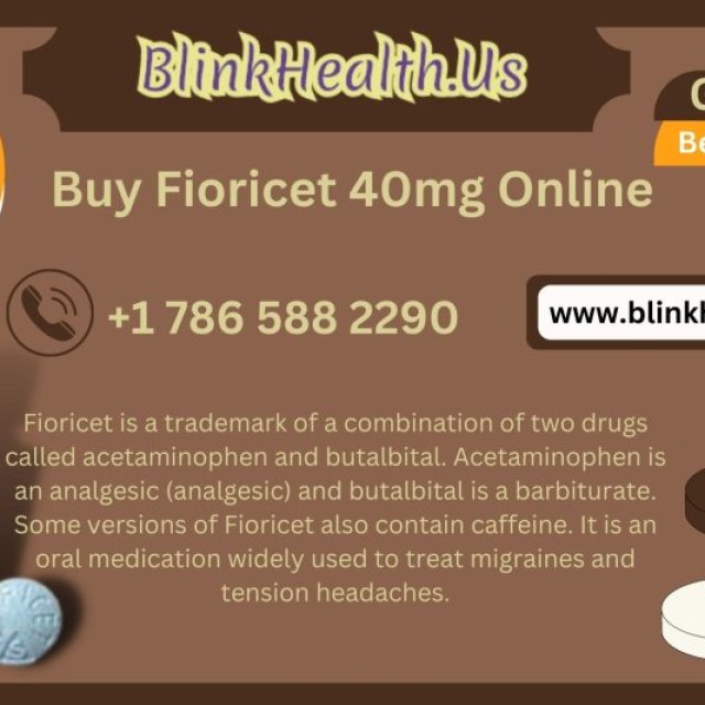 Buy Fioricet 40mg Online Free Shipping in USA