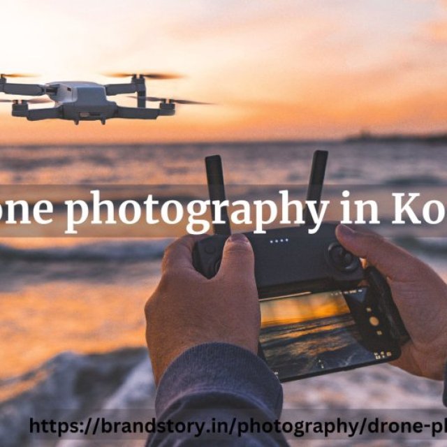 Aerial drone photography in Kochi