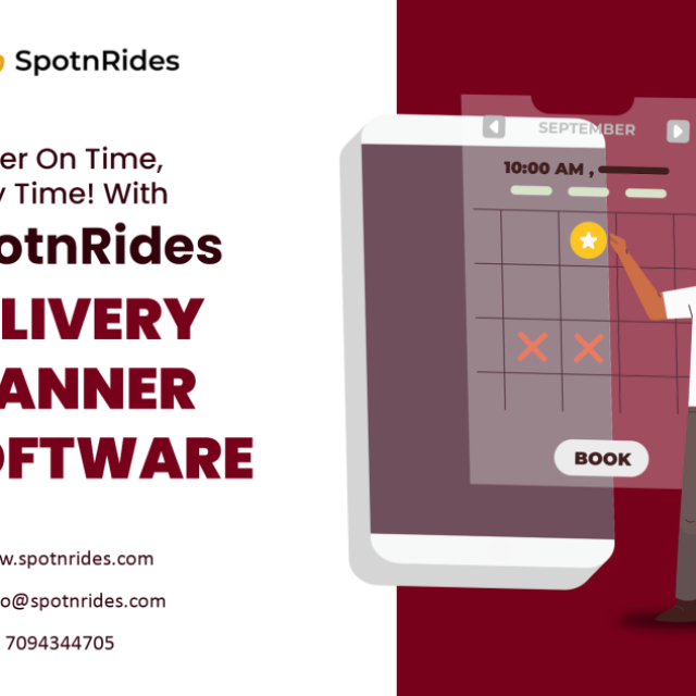 SpontRides Delivery Planner Software