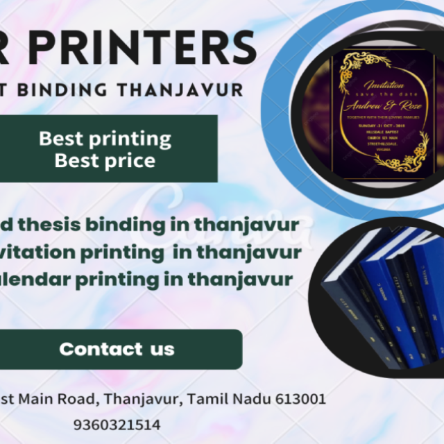 Kr Printers in Thanjavur