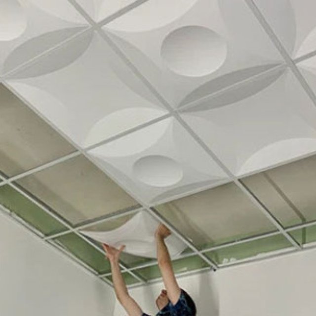 Buy Zona Flat Border Trimmable Ceiling Tiles in Detroit MI