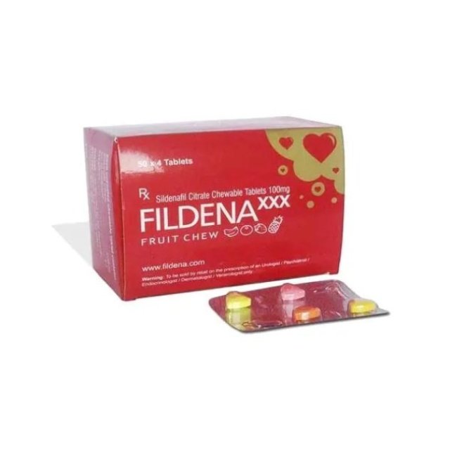 Fildena Chewable 100 mg  get a lasting form of erection