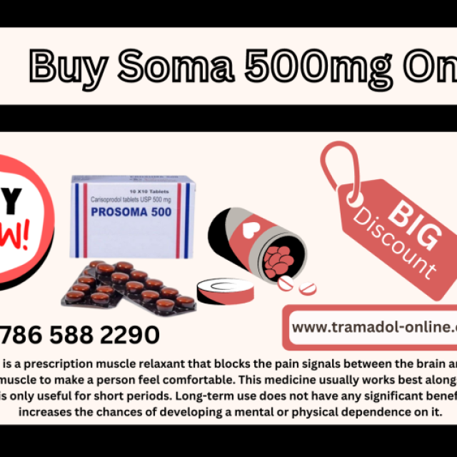 Order Soma 500mg Online Overnight Free Delivery