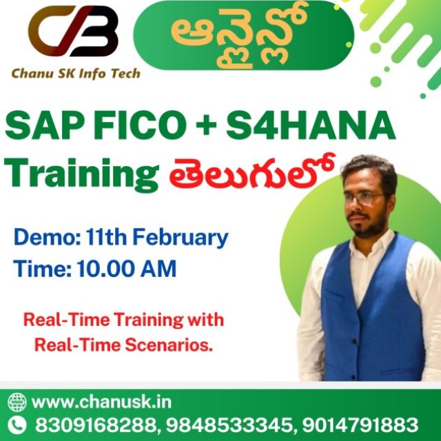 Best SAP FICO S4HANA Training Institute in Hyderabad