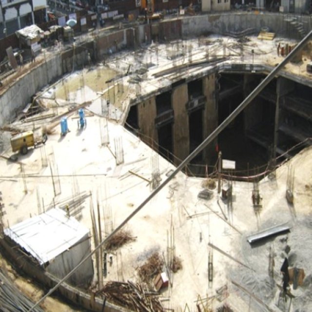 Underground parking construction