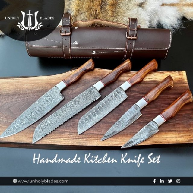 Hand forged knives