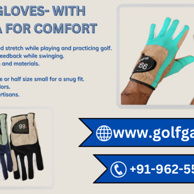 GG Golf Gloves with Lycra for Comfort in India