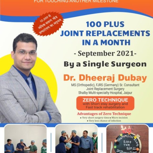 DR. Dheeraj Dubay  Shalby Multi-Specialty Hospital