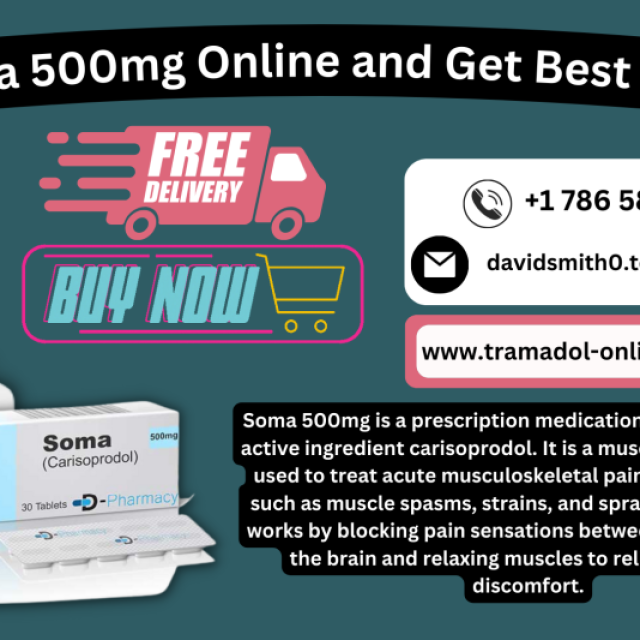 Order Soma 500mg Online Free Delivery in USA