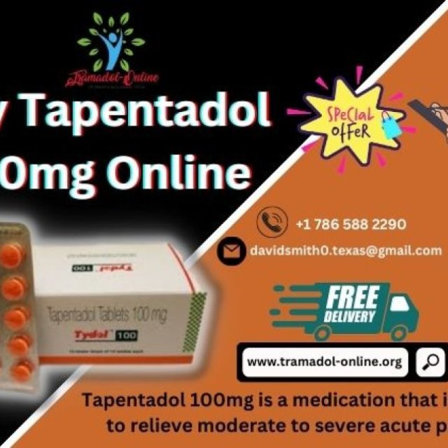 Buy Tapentadol 100mg Online Overnight Free Shipping