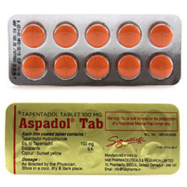 Tapentadol Tablet - Aspadol 100mg Tablet
