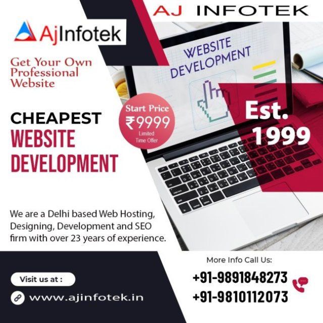 Website Designing and Development At Affordable Price In Jamia Nagar Delhi