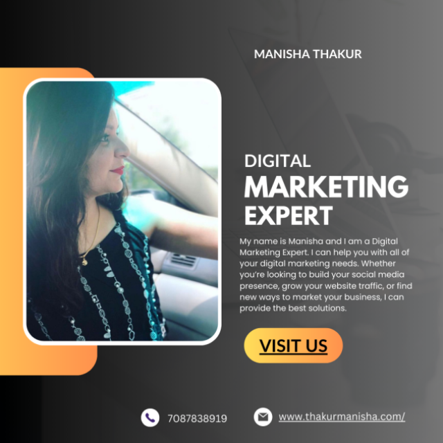Manisha Thakur - Digital Marketing Expert Himachal