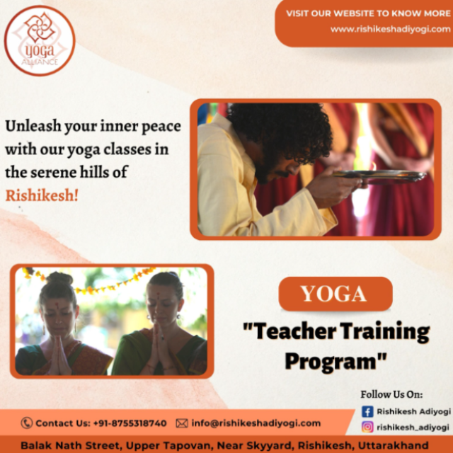 #1 Yoga Teacher Training Centre in Rishikesh | Rishikesh Adiyogi