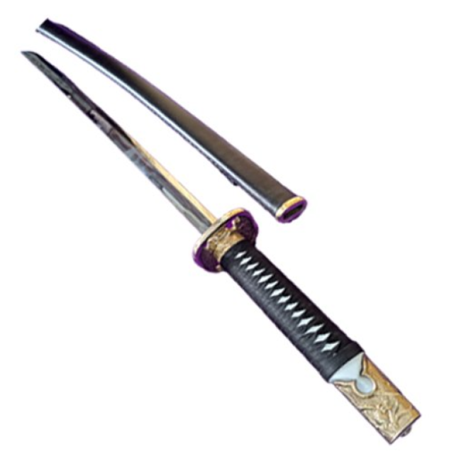SmewIndia - Black Katana Sword 1050