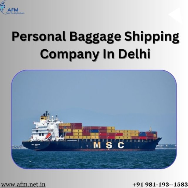 Personal Baggage Shipping Company In Delhi