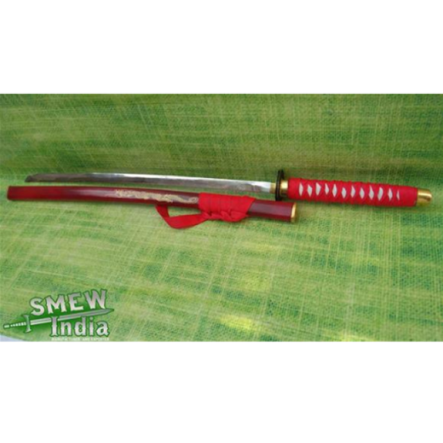 The Red Katana Sword