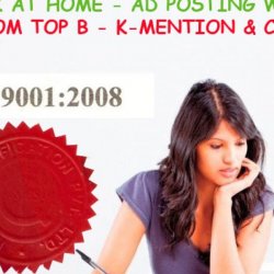 Simple Homebased ads posting work call 9898665104 - Patna