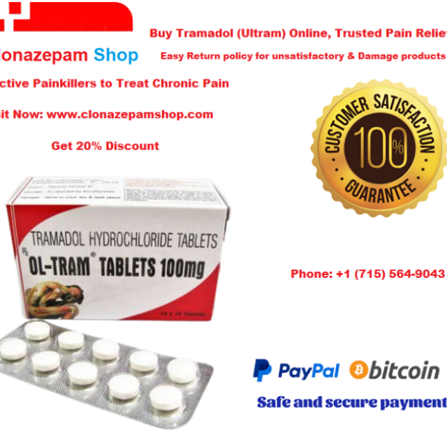 Buy Tramadol Ultram 100mg Online For Sale For Pain Relief Save 30% Now