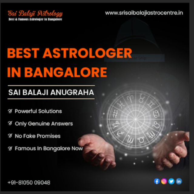 Trying to Find a Reputable Best Astrologer in Bangalore - Srisaibalajiastrocentre.in
