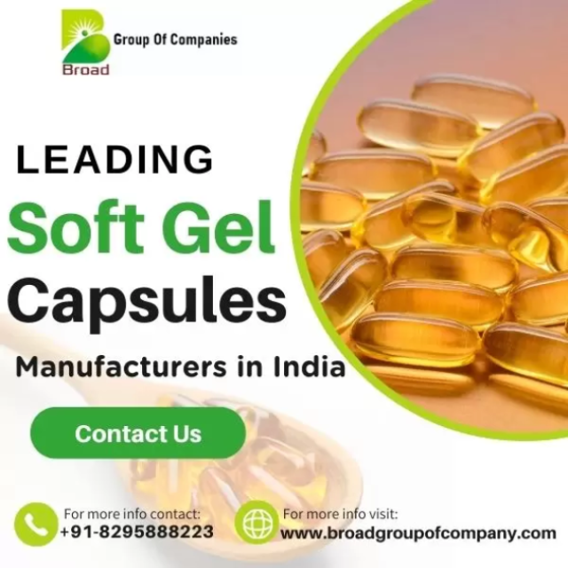 Broad Tab Pvt. Ltd.  -  Soft Gel Capsule Contract Manufacturing