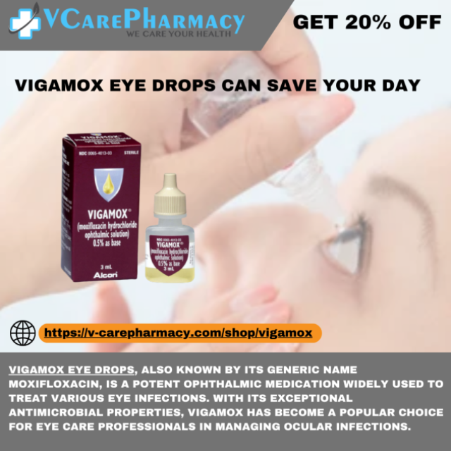 Combating Conjunctivitis with Vigamox Eye Drops: A Comprehensive Guide