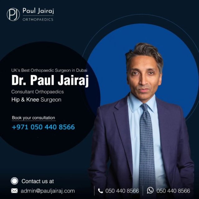 Dr. Paul Jairaj Orthopedic Surgeon Dubai