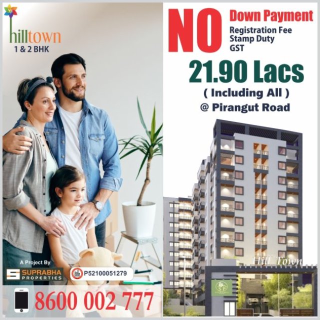 Best 1 BHK Flat for sale in Pirangut Pune  Hill Town