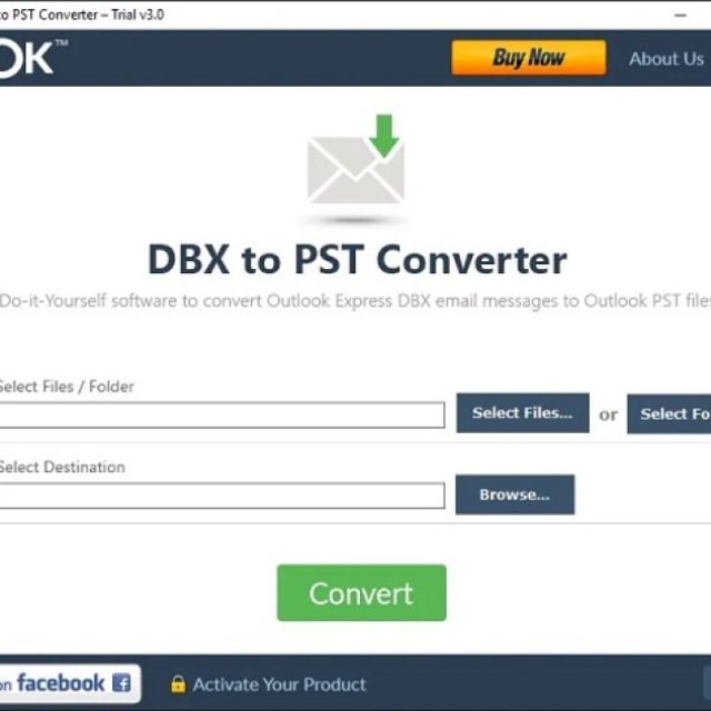 ZOOK DBX to PST Converter Software