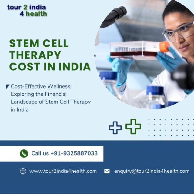 Cost of Stem Cell Therapy India