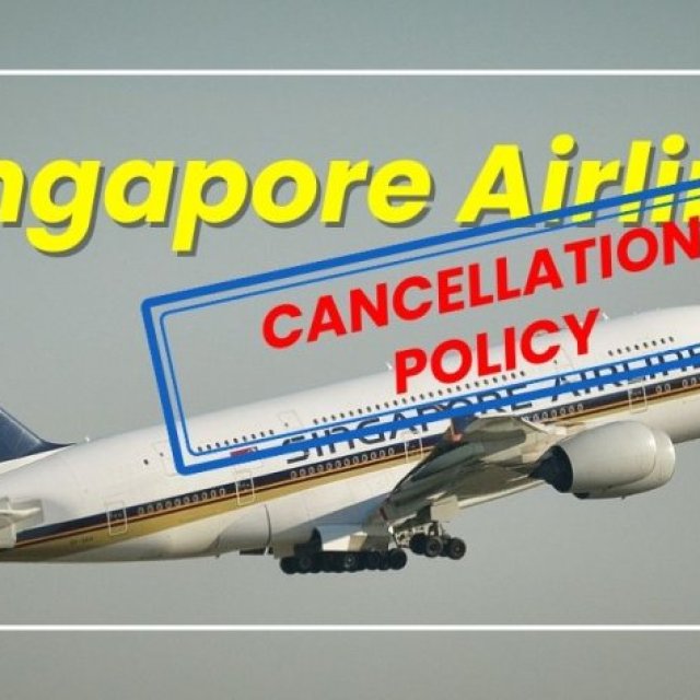 What are the specific guidelines of Singapore Airlines' cancellation policy?