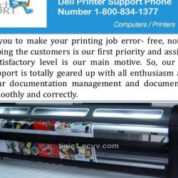 Successful & Affordable Configuration is available for Dell printer at 1-800-834-1377