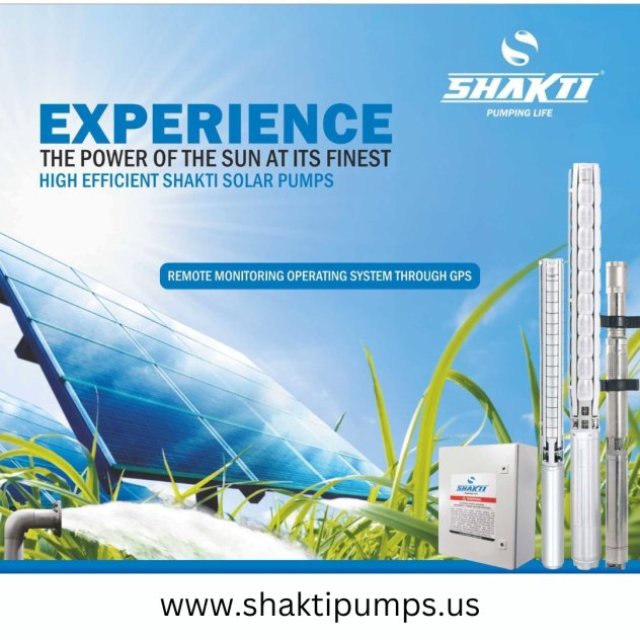 Solar Pump Supplier in USA | Solar Pumping System - Shakti Pumps USA LLC