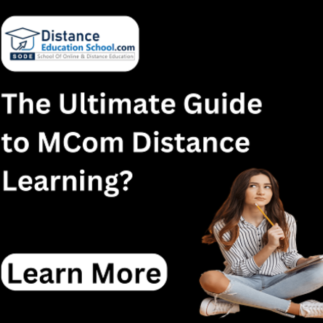 Online MCom Course fees