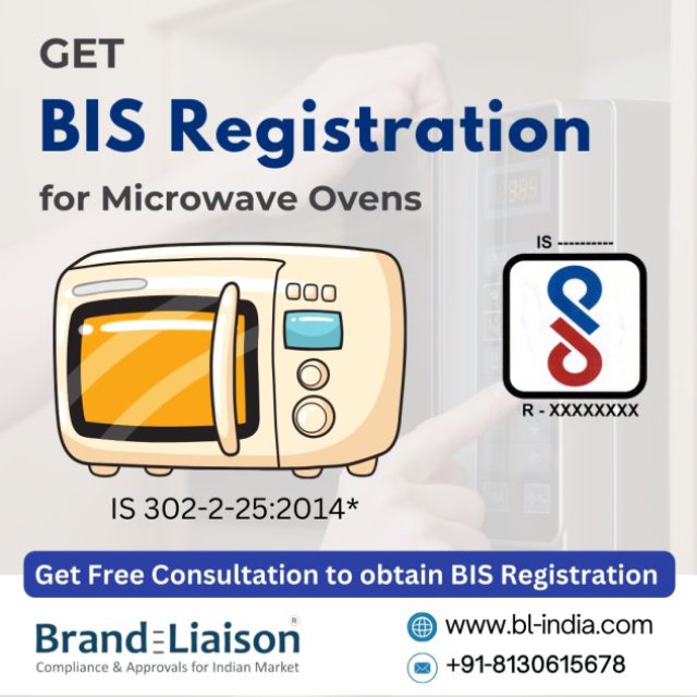 Microwave Ovens IS 302-2-25:2014* | Get BIS Registration