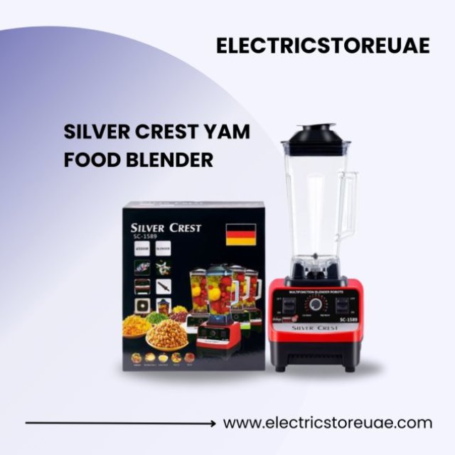 Silver Crest Yam Food Blender In Dubai - electricstoreuae,com