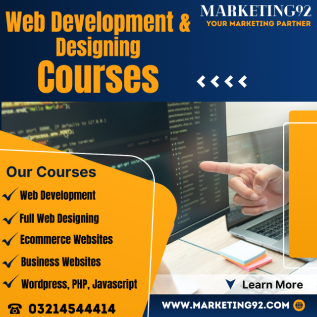 Web development courses in Lahore-Best web development courses
