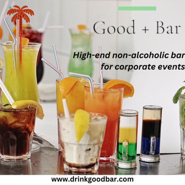 Non-alcoholic beverages for business events