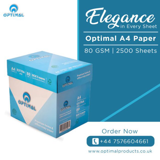Optimal Products | A4 Printer Paper for Sale