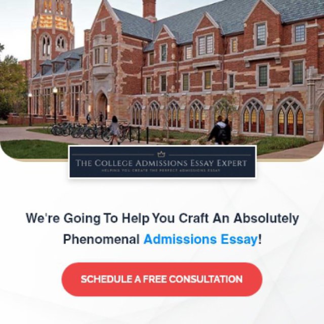 The College Admissions Essay Expert