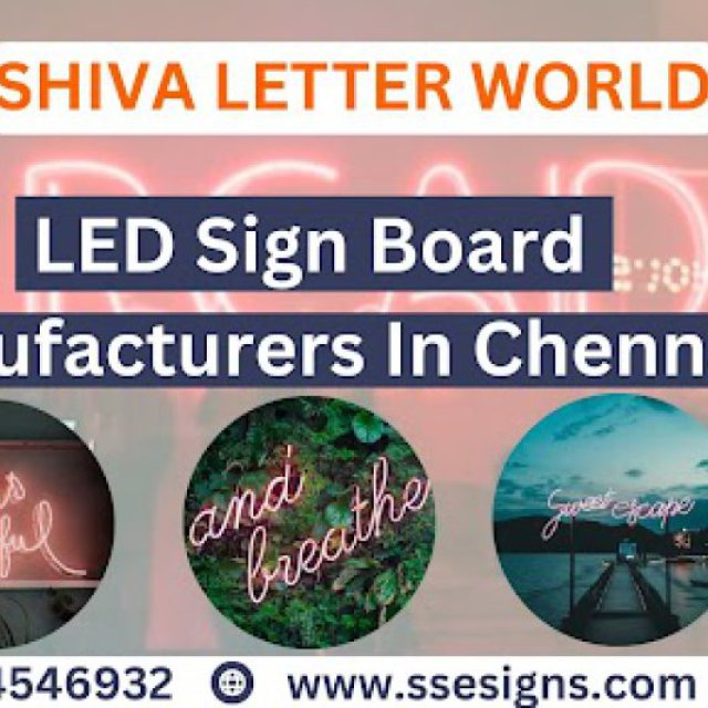 LED Sign board Manufacturers