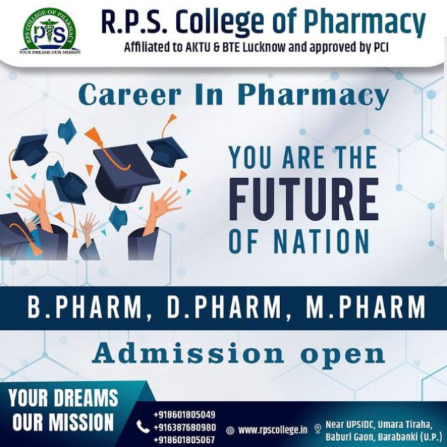 Bachelor of Pharmacy College Lucknow - RPS Pharmacy College