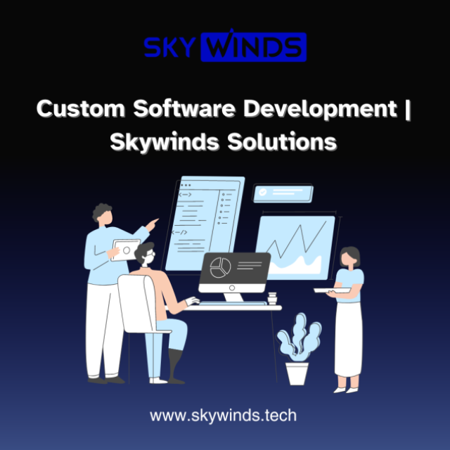 Custom Software Development Company | Skywinds Solutions